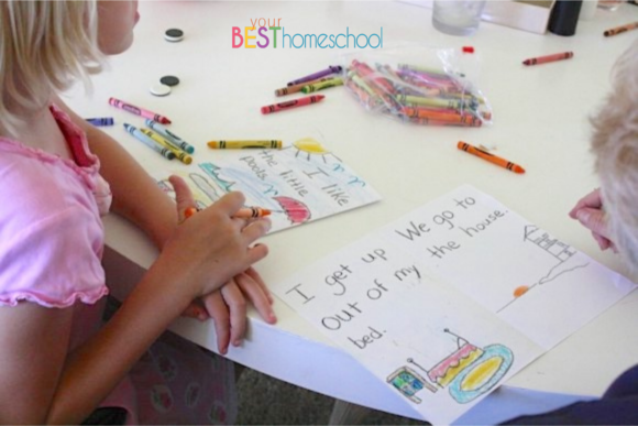 Have a preschool homeschool child ready to read? Make a homemade learn to read book especially for your young reader. It is sure to spark interest. 