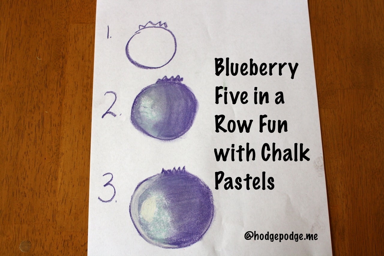 Blueberries: A Pastels Tutorial
