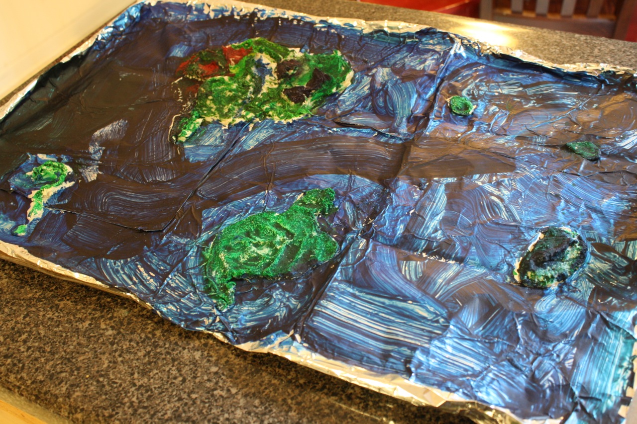 Tapestry of Grace Geography: Salt Dough Map