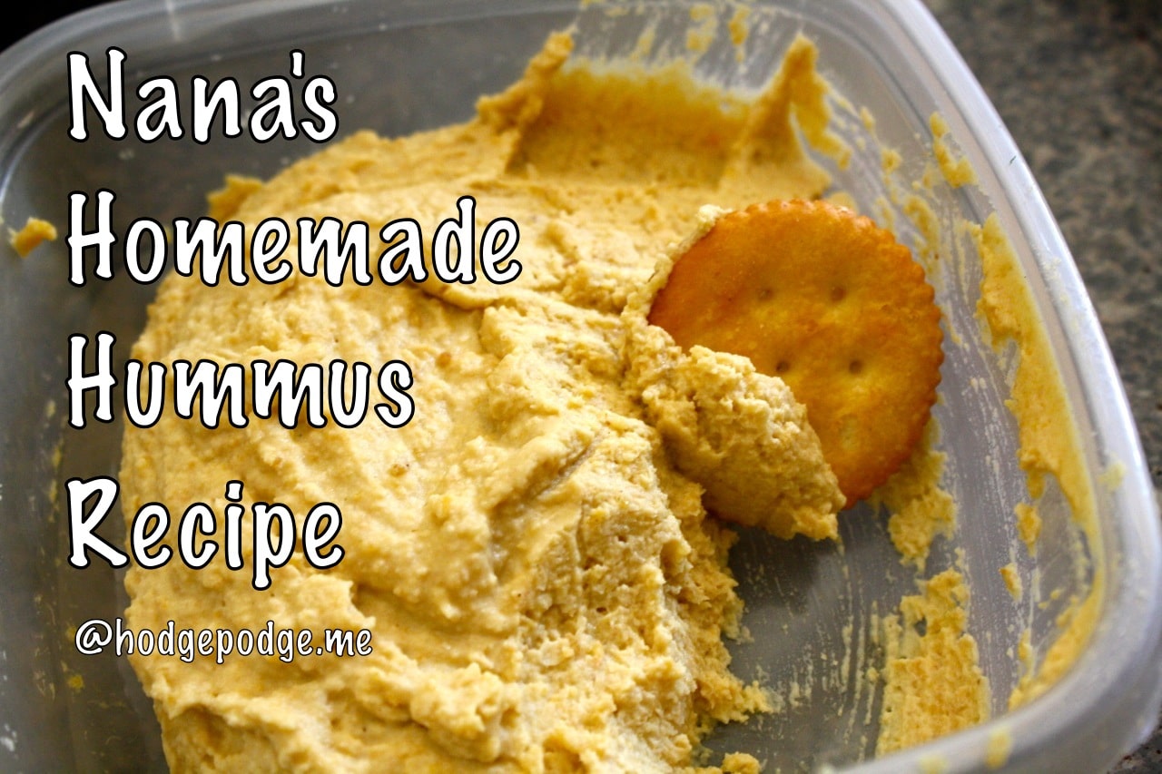 Nana’s Homemade Hummus