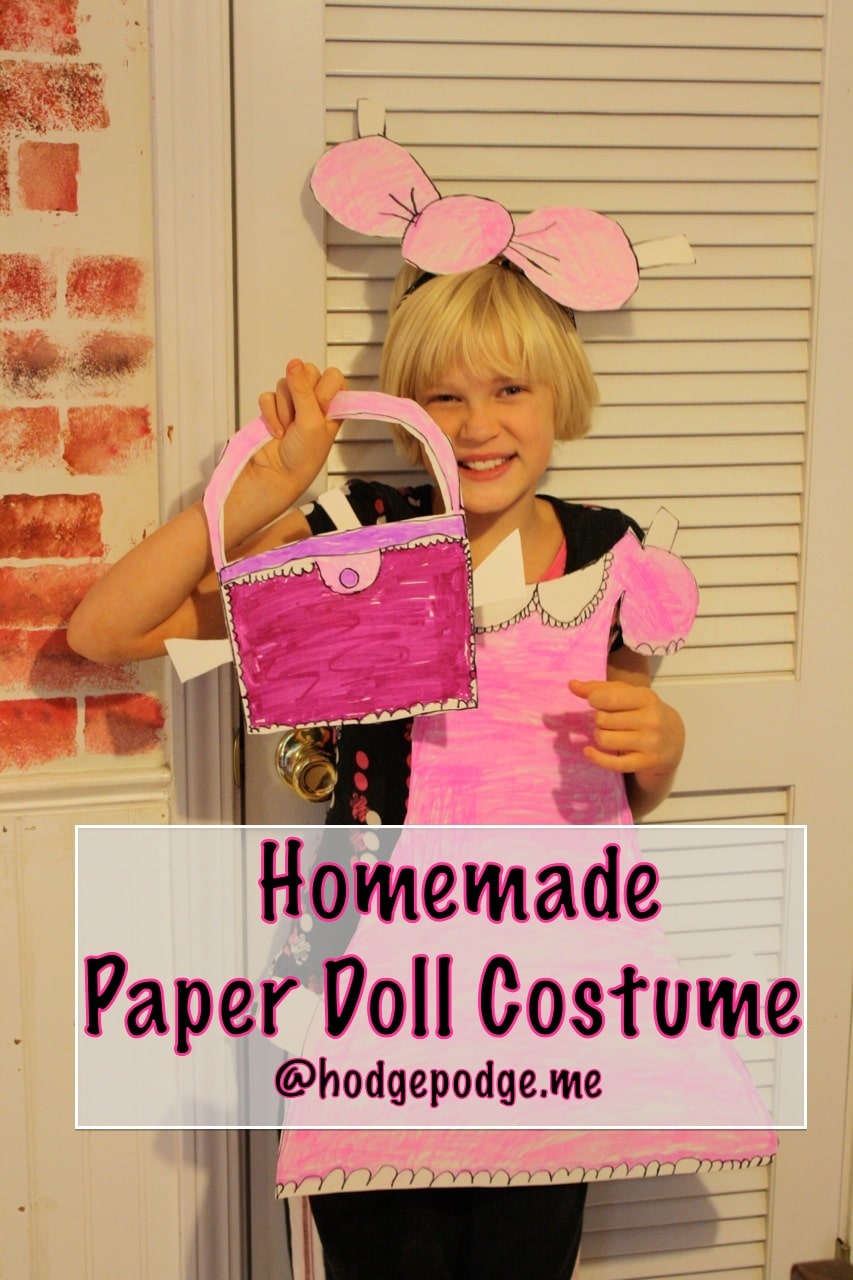 Homemade Paper Doll Costume: Frugal Living