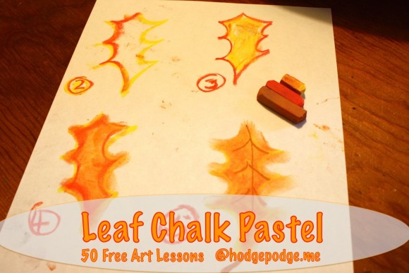 Leaf: A Pastels Tutorial - Your BEST Homeschool