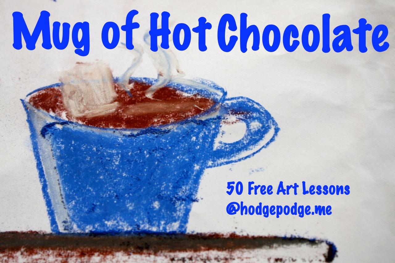 Mug of Hot Chocolate: A Pastels Tutorial