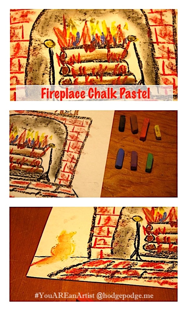 Fireplace: A Pastels Tutorial