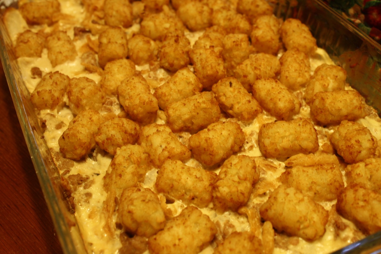 Fast Food For Slow Sundays: Tater Tot Casserole