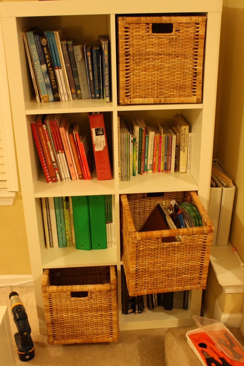 Homeschool Makeover: The Most Used Bookcase