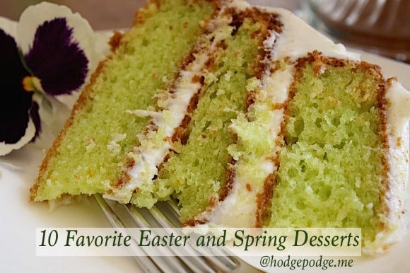 10 Easter and Spring Desserts