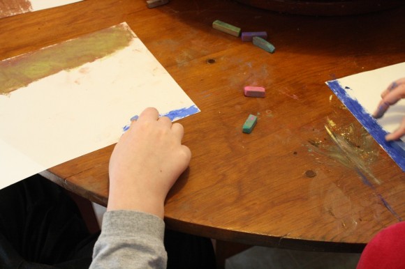 Pan Pastels: How to Draw a Sky and Beach - Your BEST Homeschool