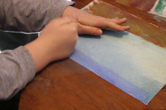 Pan Pastels: How to Draw a Sky and Beach - Your BEST Homeschool