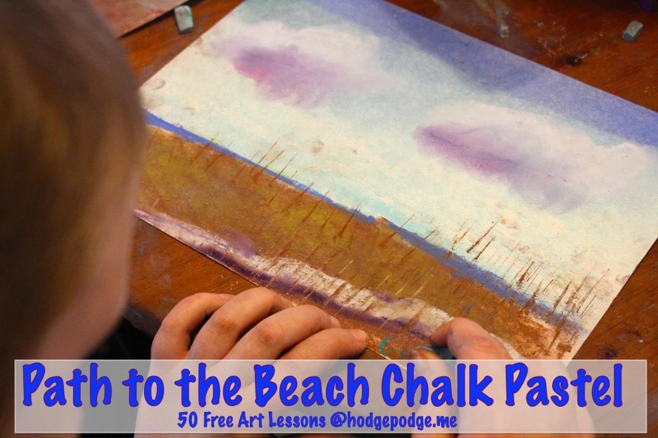Path to the Beach: A Pastels Tutorial