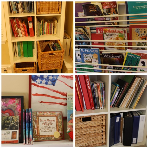 Homeschool Makeover: History Shelf