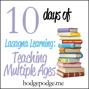 10 Days of Lasagna Learning: Teaching Multiple Ages