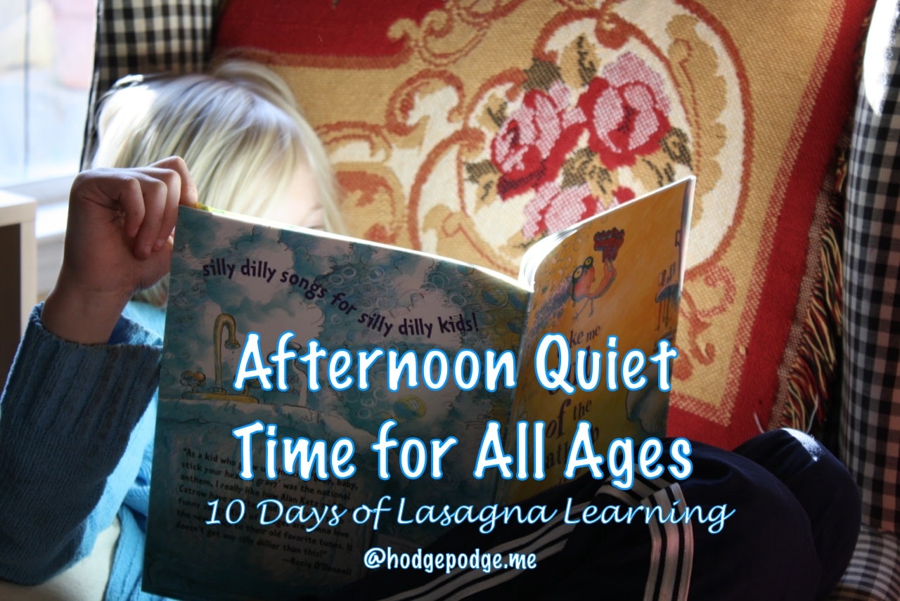 Afternoon Quiet Time for All Ages