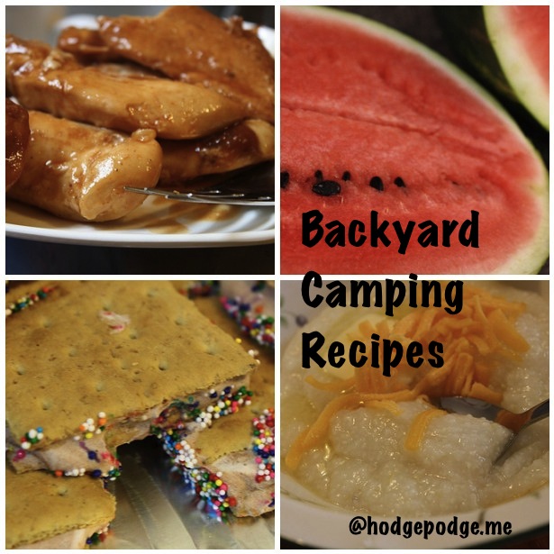 Recipes for Great American Backyard Campout