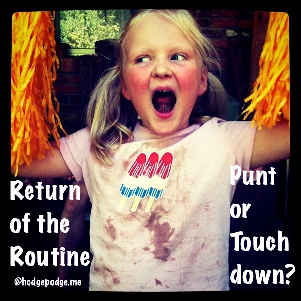 Return of the Routine: Punt or Touchdown?
