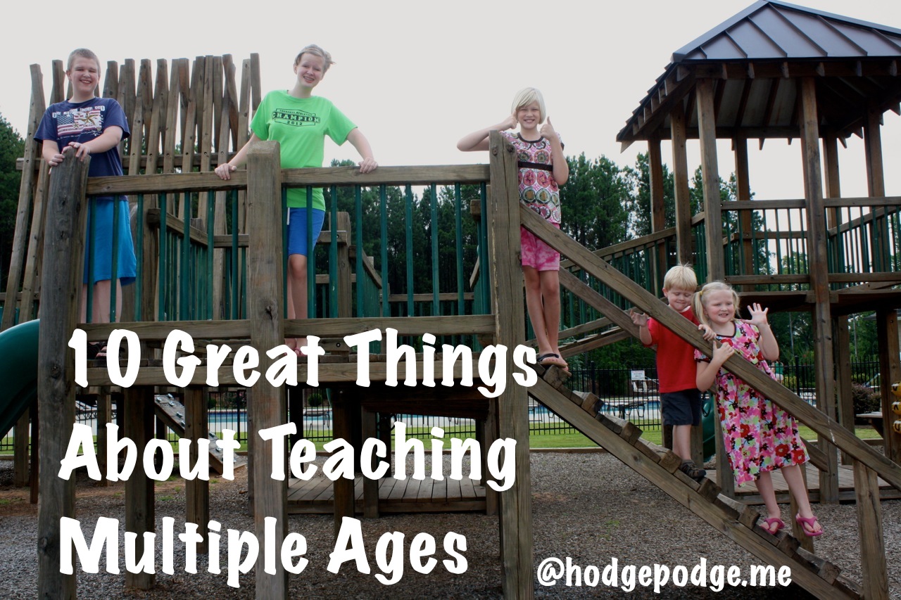 10 Great Things About Teaching Multiple Ages