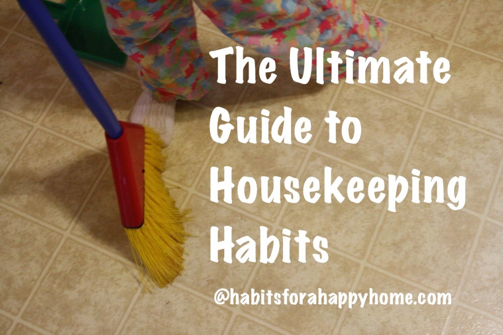 The ultimate household chore list -  Resources