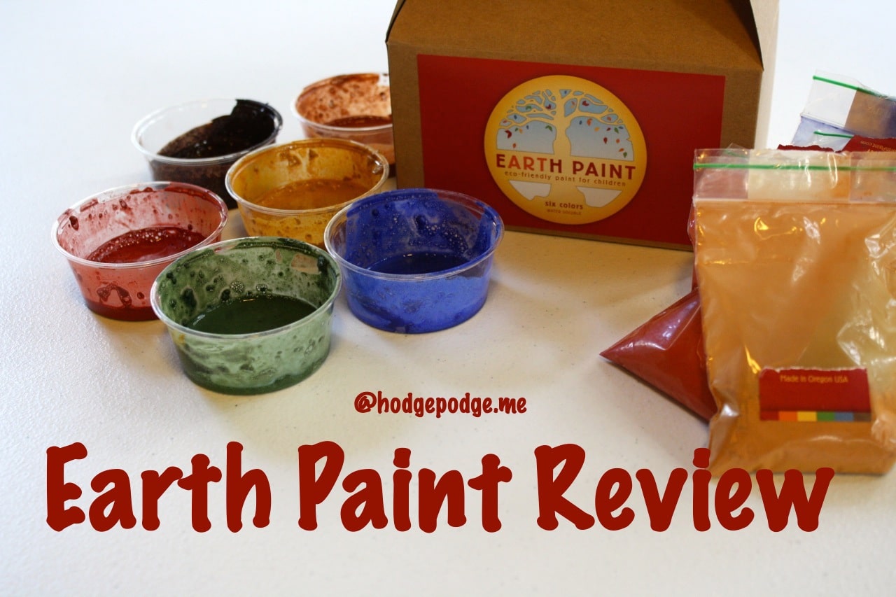 Earth Paint Review and Art with Multiple Ages