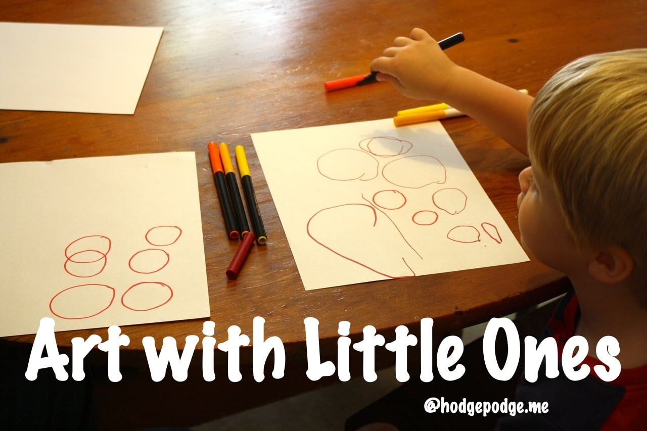 How to Start Art with Young Children