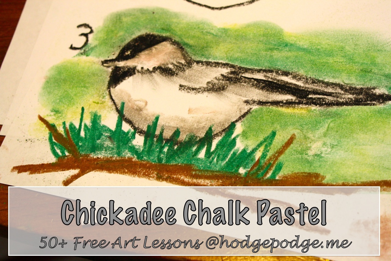 Chickadee: A Chalk Pastels Tutorial