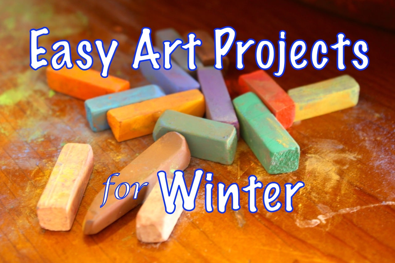 Easy Art Projects for Winter