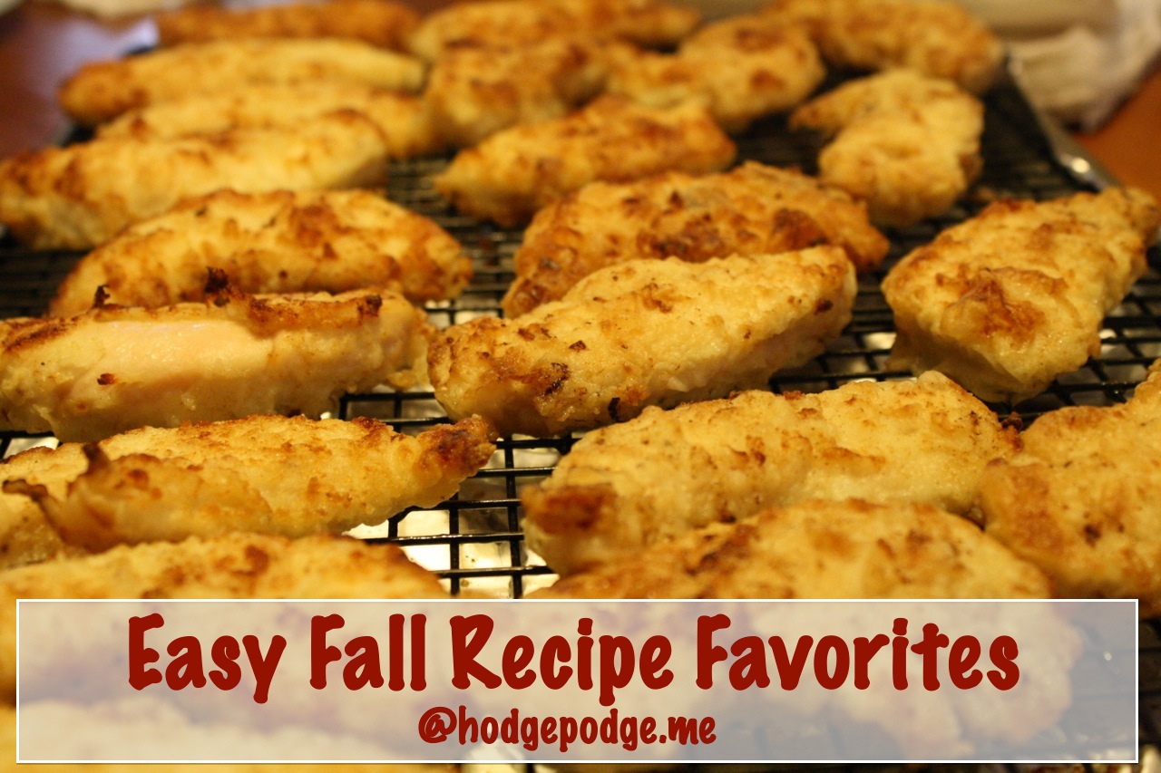 Easy Fall Favorite Recipes