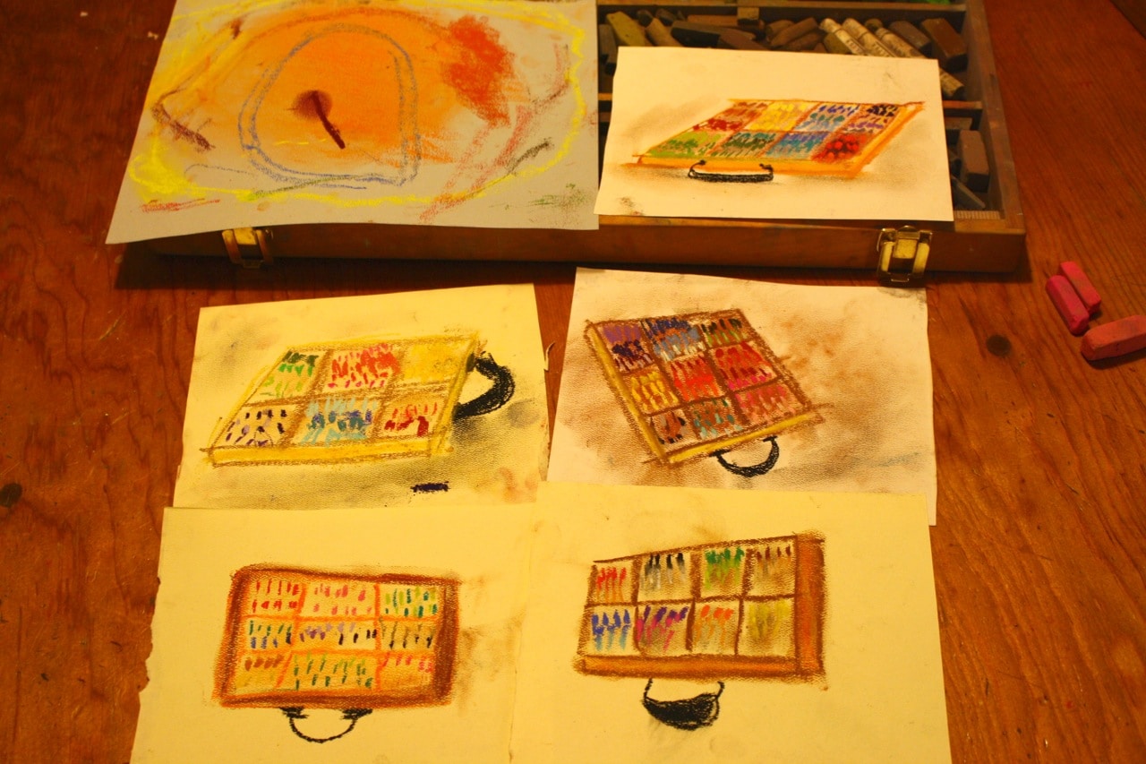 Chalk Pastel Box A Tutorial Your BEST Homeschool