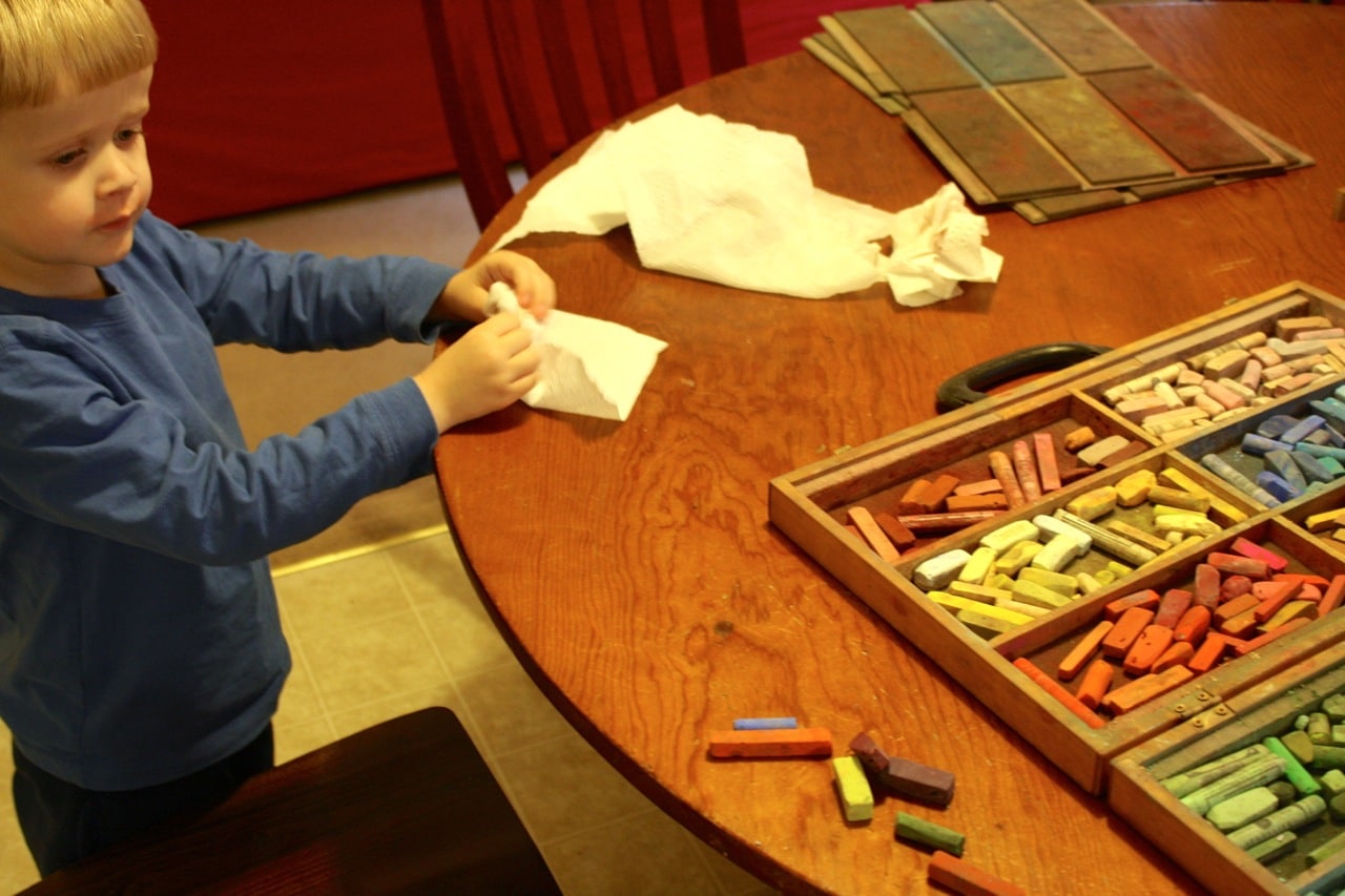 Chalk Pastel Box A Tutorial Your BEST Homeschool