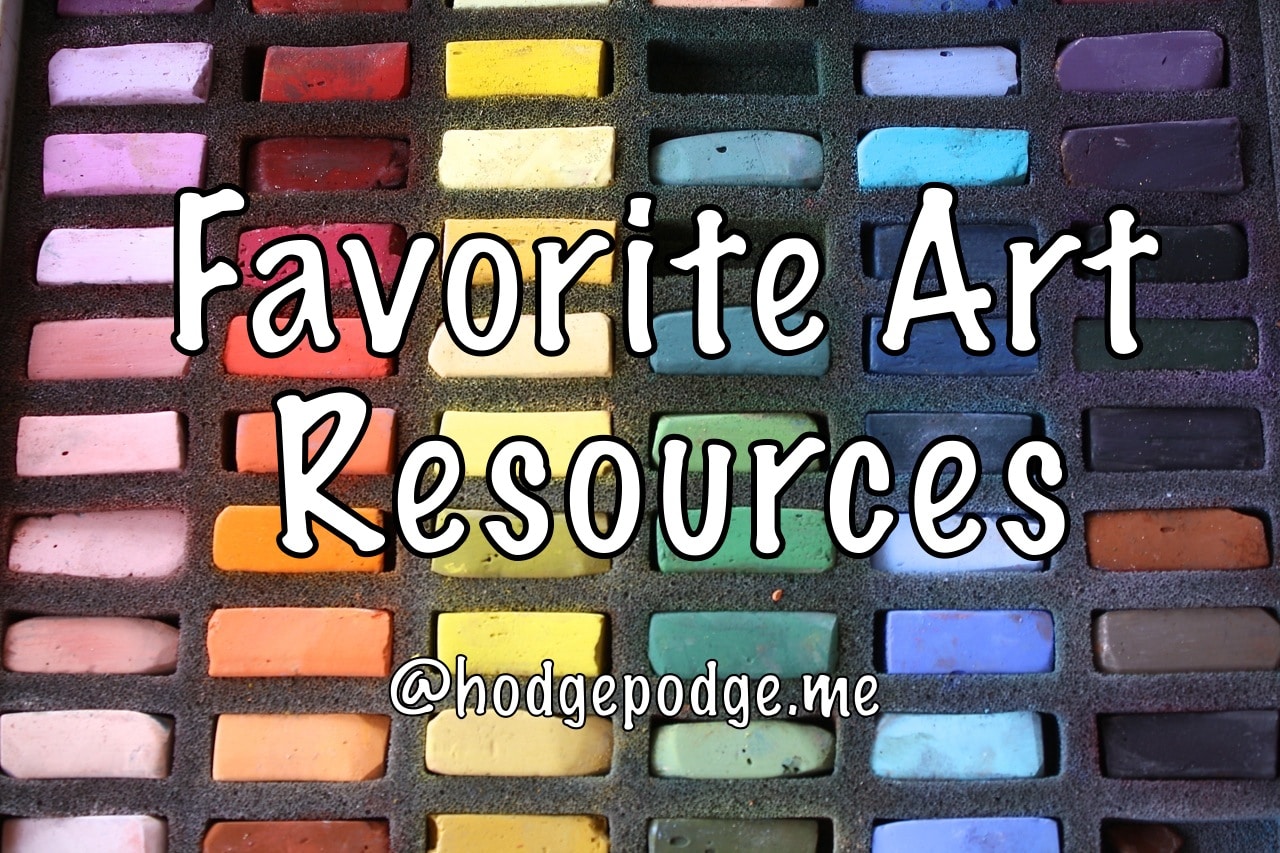 You ARE An Artist! Ultimate List of Favorite Art Resources at Hodgepodge