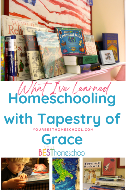 Have you found it hard to use Tapestry of Grace homeschool curriculum? Here is what I've learned homeschooling with Tapestry of Grace.