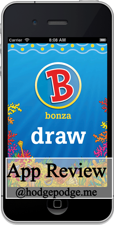 Bonza Draw App by Unit Studies is for All Ages