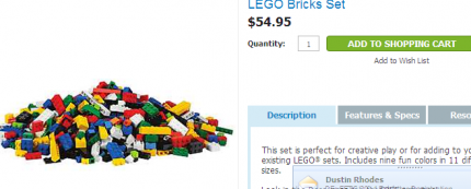 LEGO bricks