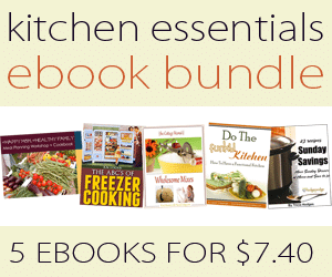 Sunday Savings in Kitchen Essentials ebook Bundle Sale