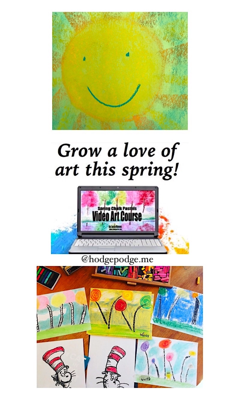 Free Spring Art Lessons At Hodgepodge - Your BEST Homeschool