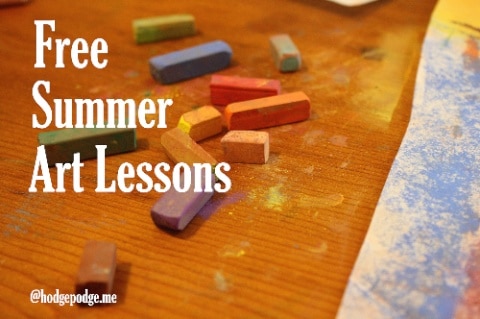 Free Summer Art Lessons