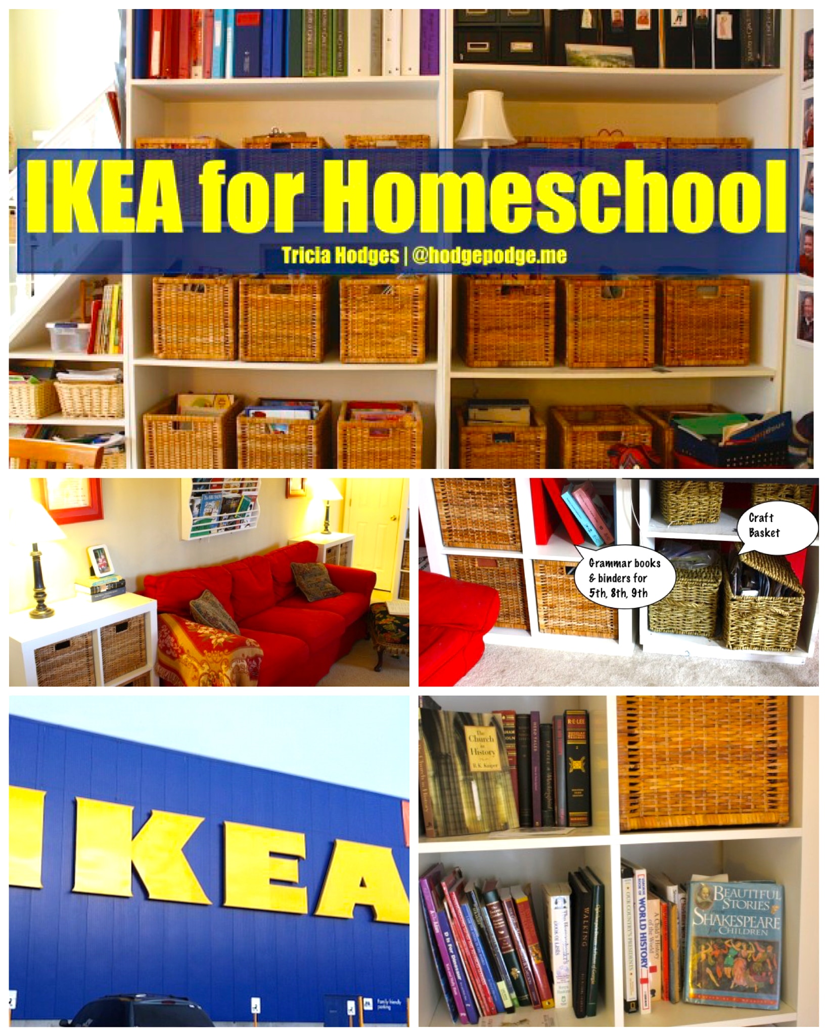 IKEA for Homeschool – Organization Update