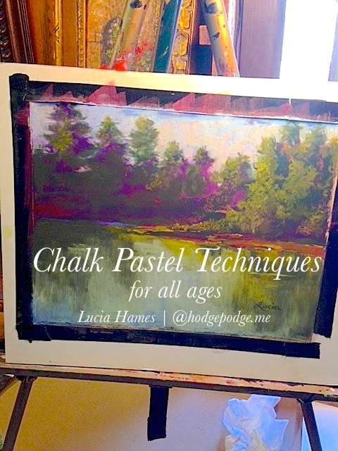 Chalk pastel techniques 