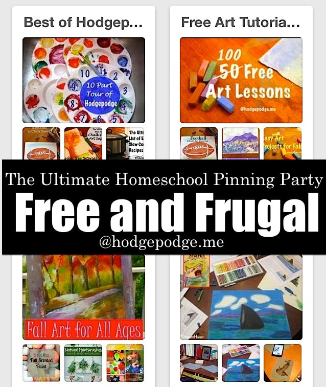 Free and Frugal at The Ultimate Homeschool Pinning Party