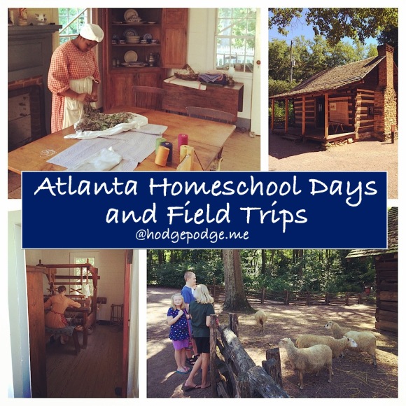 Atlanta Homeschool Days and Field Trips