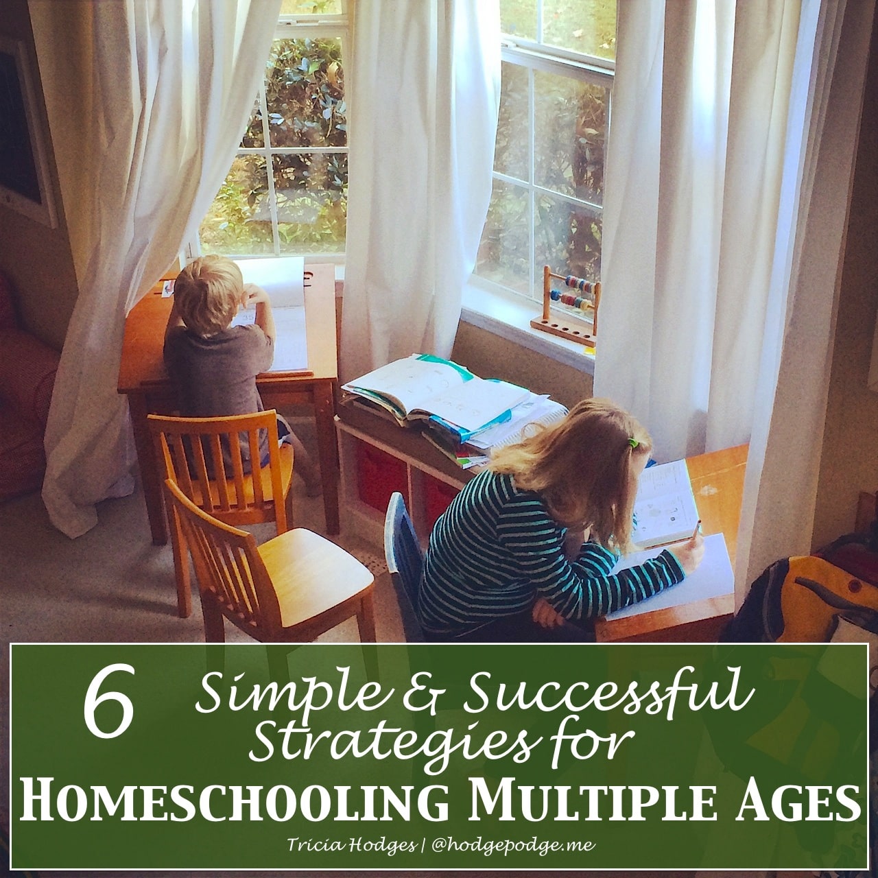 6 Simple Successful Strategies for Homeschooling a House Full