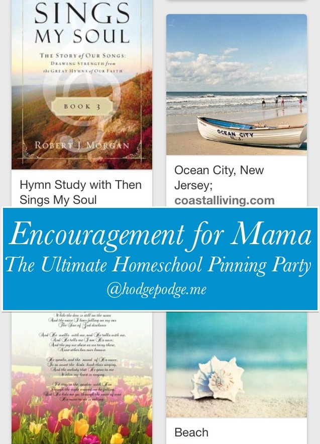 For Mama at The Ultimate Homeschool Pinning Party