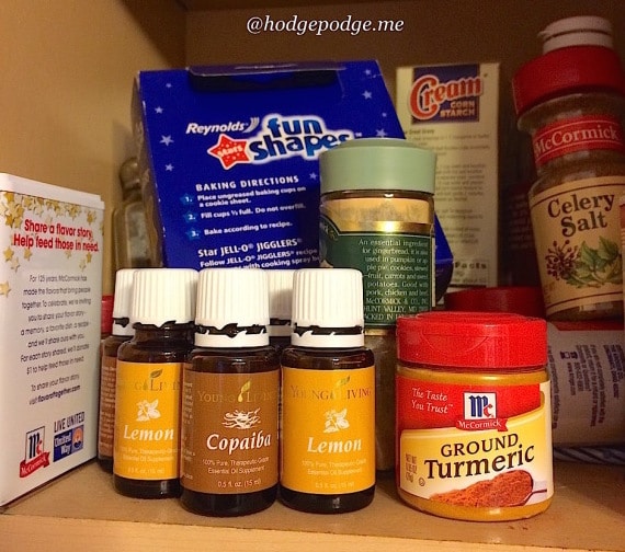 Young Living Copaiba and Lemon oils