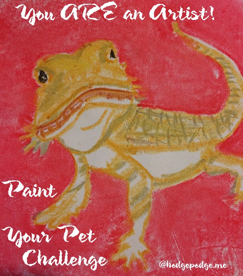 You Are an Artist: Paint Your Pet