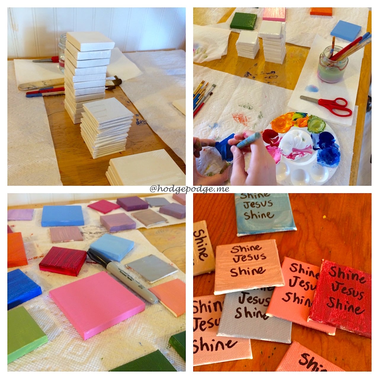 Mini Art Canvases for Gifts Your BEST Homeschool