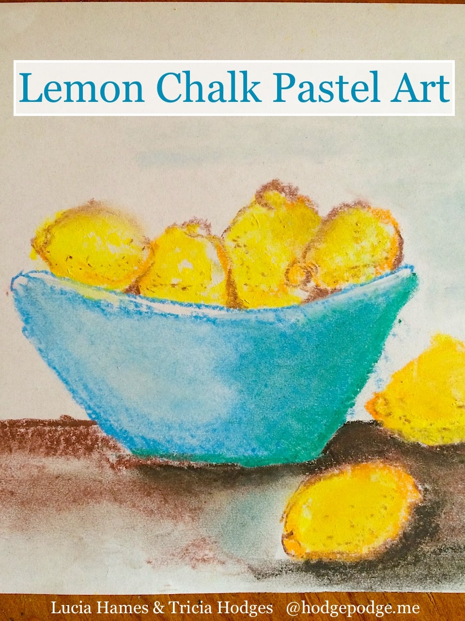 Lemon Chalk Art Tutorial