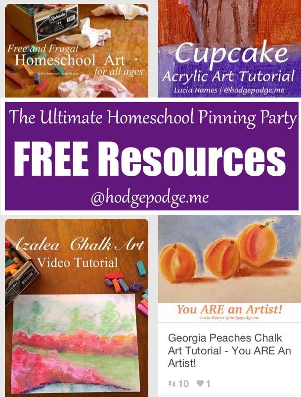FREE Resources at The Ultimate Homeschool Pinning Party