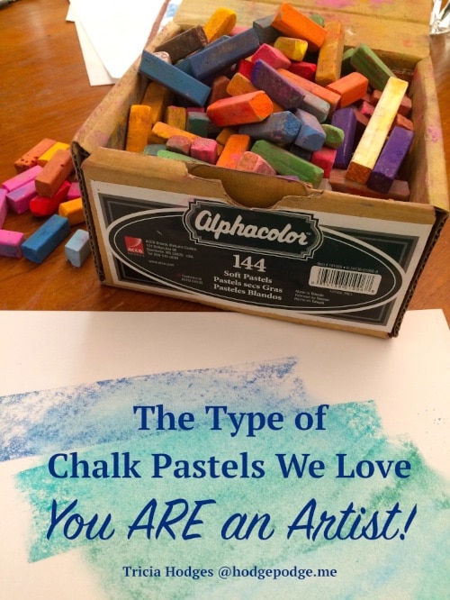 You ARE an Artist: Chalk Pastel Supplies - Your BEST Homeschool