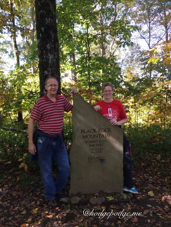 Hiking at Black Rock Mountain State Park