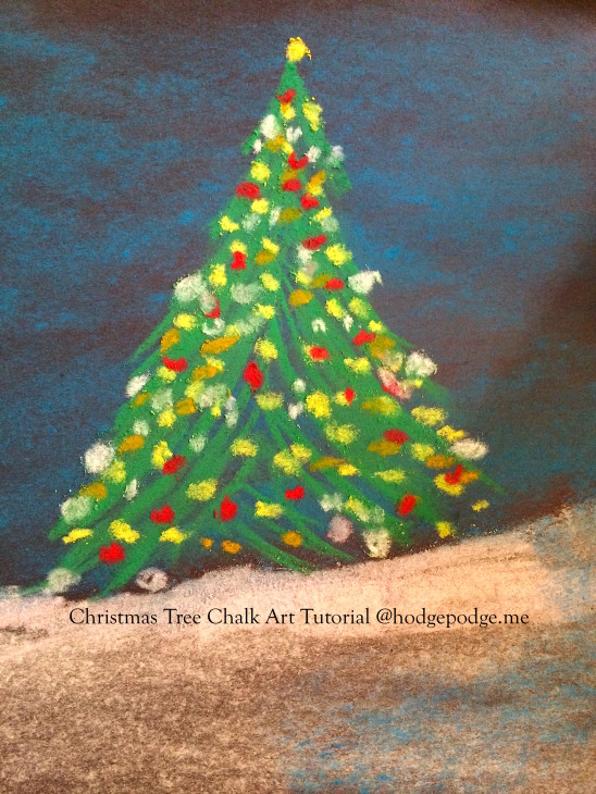 Christmas Homeschool art