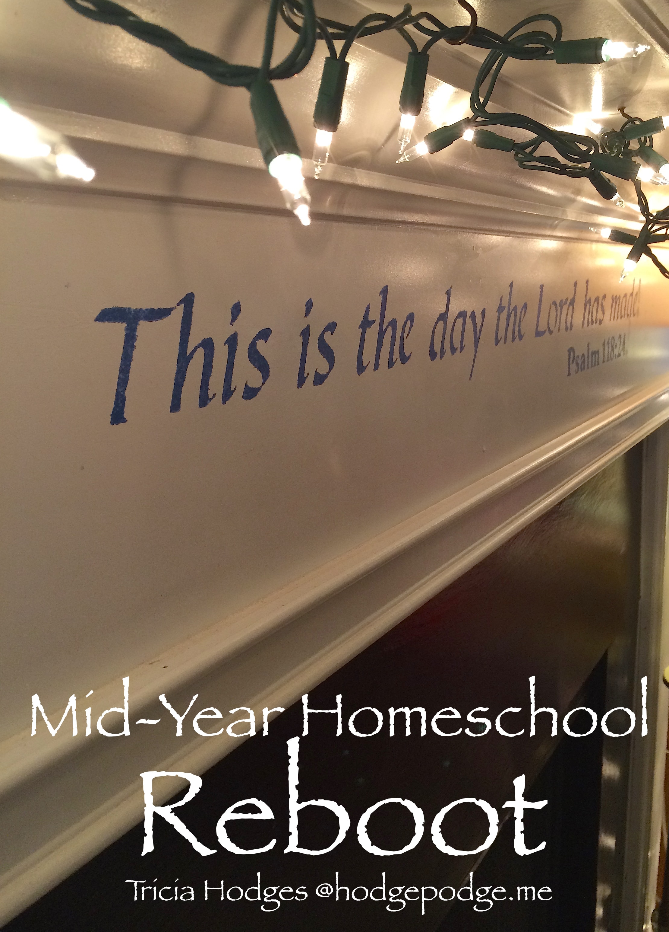 Does your family need a mid-year homeschool reboot? Enjoy these resources, ideas and the homeschool encouragement for a good restart.